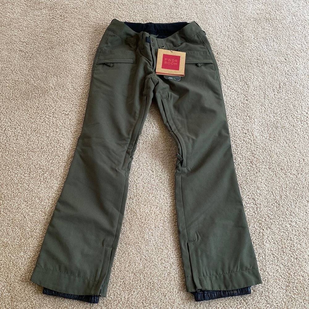 Pwdr room snow pants small NWT
